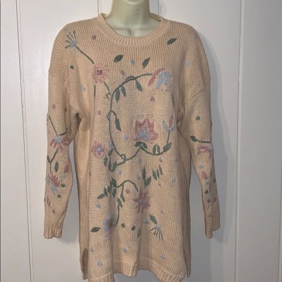 Vtg 80s/90s Westbound Petites long sweater - Picture 1 of 8